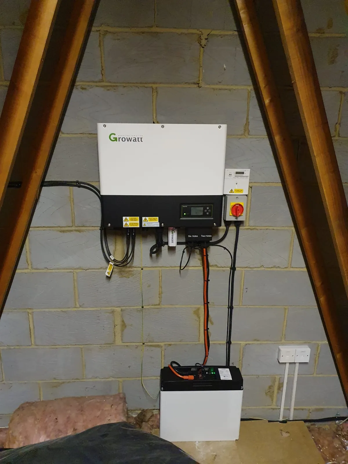 Growatt inverter installed by REST UK