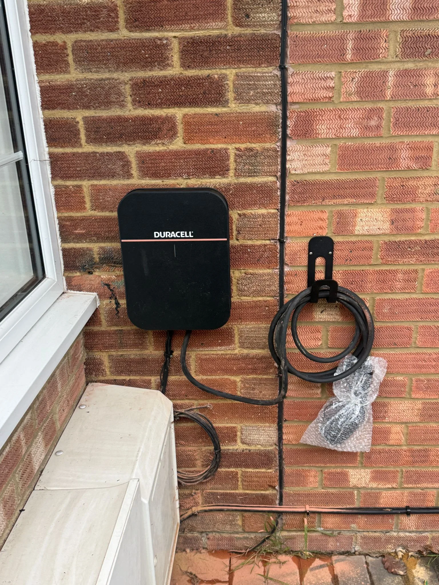 Duracell EV charger installed by REST UK at a home