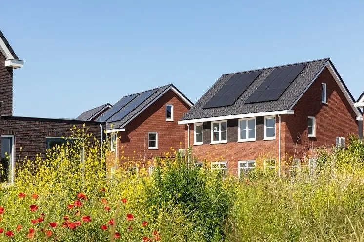 Large solar installation prepared for a development programme