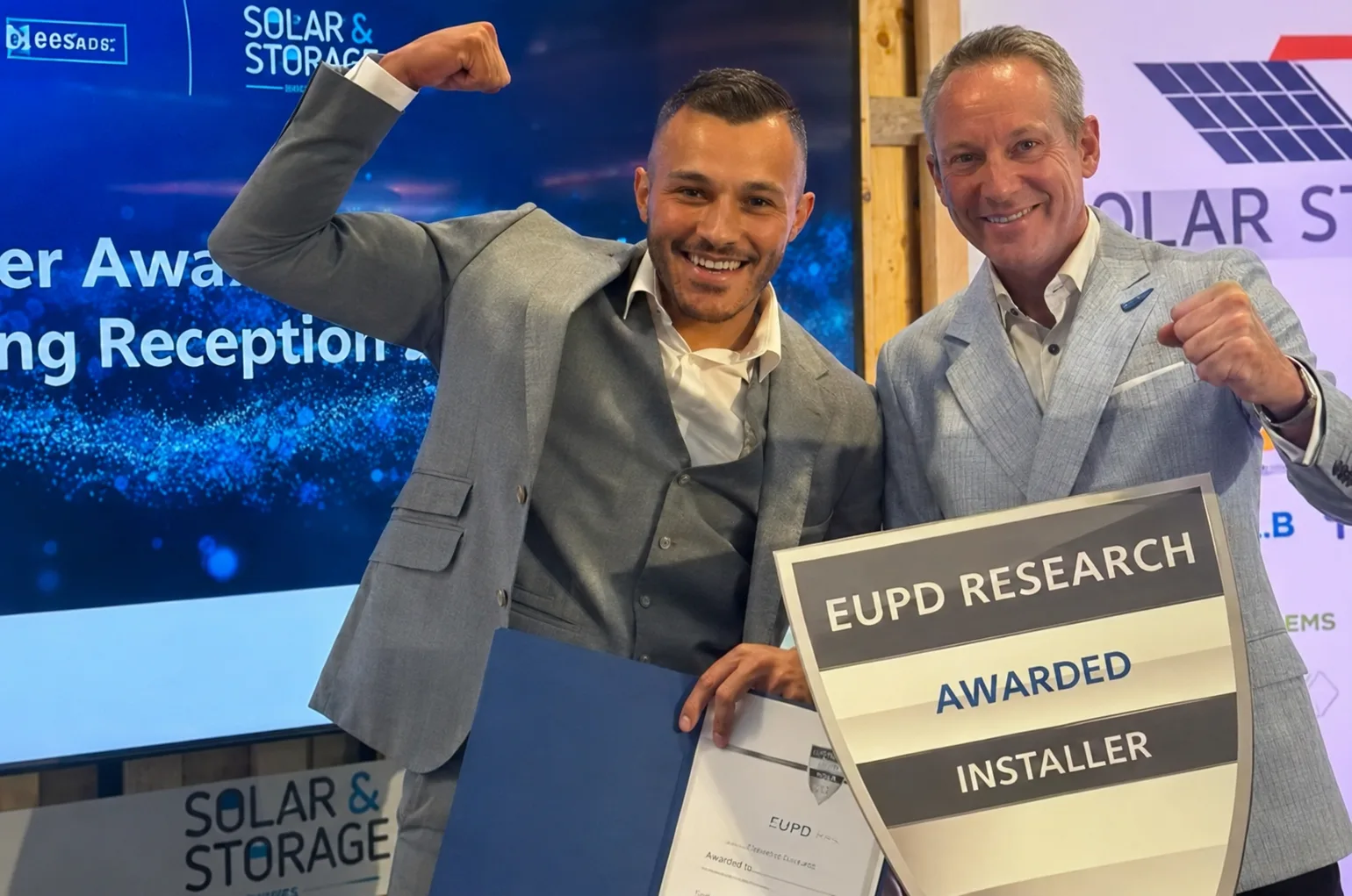 REST UK EUPD solar installer awards